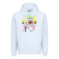 White old man logan cover Premium Hoodie - artisFamous