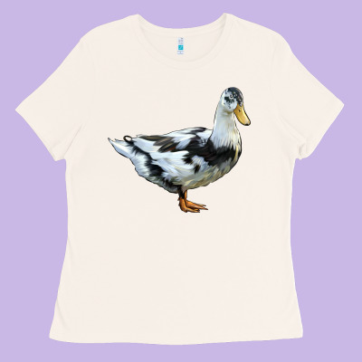 Ancona Duck Ladies Tee Designed By Lillyallendesigns
