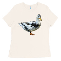 Bone Ancona Duck Ladies Tee - LillyAllenDesigns