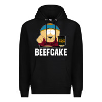 Black beefcake Premium Hoodie - artisFamous
