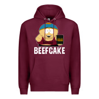 Burgundy beefcake Premium Hoodie - artisFamous
