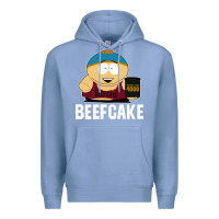 Colony Blue beefcake Premium Hoodie - artisFamous