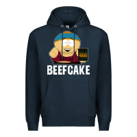 Navy beefcake Premium Hoodie - artisFamous