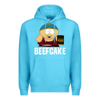 Ocean Blue beefcake Premium Hoodie - artisFamous