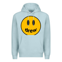 Blue Mist Drew Smile House Premium Hoodie - artisFamous