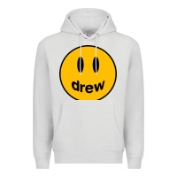 Dove Grey Drew Smile House Premium Hoodie - artisFamous