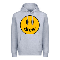 Heather Grey Drew Smile House Premium Hoodie - artisFamous