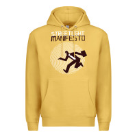 Antique Gold streetlight manisfesto vertigo Premium Hoodie - artisFamous