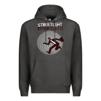 Charcoal Heather streetlight manisfesto vertigo Premium Hoodie - artisFamous