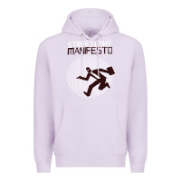 Lilac streetlight manisfesto vertigo Premium Hoodie - artisFamous