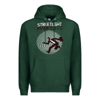 Sports Green streetlight manisfesto vertigo Premium Hoodie - artisFamous