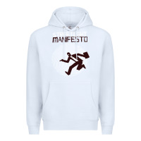White streetlight manisfesto vertigo Premium Hoodie - artisFamous