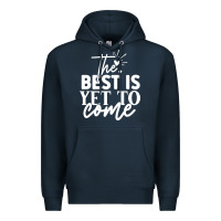 Navy the best is yet to come shirt Premium Hoodie - artisFamous