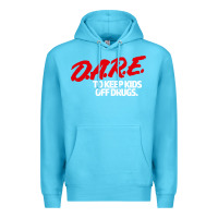 Ocean Blue dare shirt Premium Hoodie - artisFamous