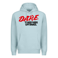 Blue Mist dare shirt Premium Hoodie - artisFamous