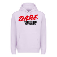 Lilac dare shirt Premium Hoodie - artisFamous