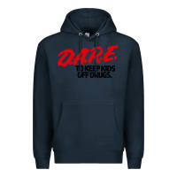 Navy dare shirt Premium Hoodie - artisFamous