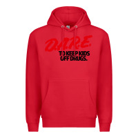 Red dare shirt Premium Hoodie - artisFamous
