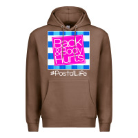 Chestnut back and body hurts Premium Hoodie - artisFamous