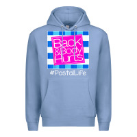 Colony Blue back and body hurts Premium Hoodie - artisFamous