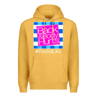 Mustard back and body hurts Premium Hoodie - artisFamous