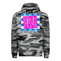 Slate Camo back and body hurts Premium Hoodie - artisFamous