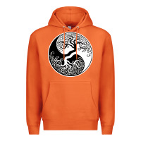 Carrot tree of life yin yang Premium Hoodie - artisFamous