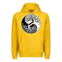 Lemon tree of life yin yang Premium Hoodie - artisFamous