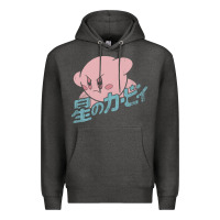 Charcoal Heather funny kirby kanji Premium Hoodie - artisFamous