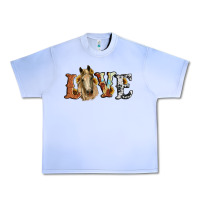 Grape Ice love horse sunflower Urban Heavy Tee - RanaPortraitStore