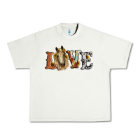 Pistachio love horse sunflower Urban Heavy Tee - RanaPortraitStore