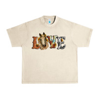 Sandshell love horse sunflower Urban Heavy Tee - RanaPortraitStore