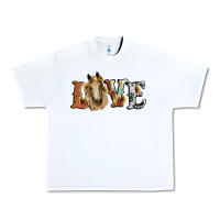 Love Horse Sunflower Urban Heavy Tee | Teevron