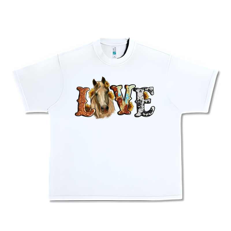 Love Horse Sunflower Urban Heavy Tee by RanaPortraitStore | Teevron