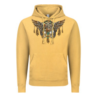 Vintage Mustard native dream catcher with owl Vintage Hoodie - BarkalooDesign