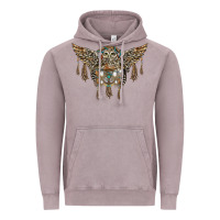 Vintage Zinc native dream catcher with owl Vintage Hoodie - BarkalooDesign