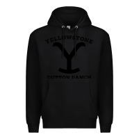 Black black stone dutton ranch Premium Hoodie - artisFamous