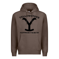 Coffee black stone dutton ranch Premium Hoodie - artisFamous