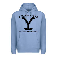 Colony Blue black stone dutton ranch Premium Hoodie - artisFamous