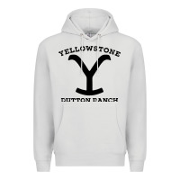 Dove Grey black stone dutton ranch Premium Hoodie - artisFamous