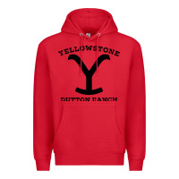 Red black stone dutton ranch Premium Hoodie - artisFamous