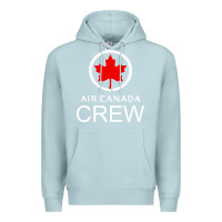 Blue Mist aviation air canada crew Premium Hoodie - artisFamous