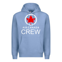 Colony Blue aviation air canada crew Premium Hoodie - artisFamous
