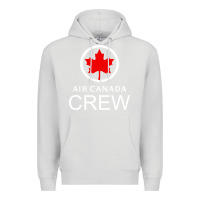 Dove Grey aviation air canada crew Premium Hoodie - artisFamous