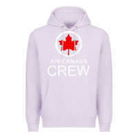 Lilac aviation air canada crew Premium Hoodie - artisFamous