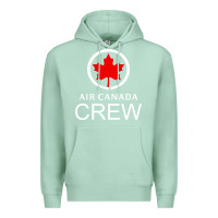 Seafoam aviation air canada crew Premium Hoodie - artisFamous