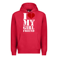 Cardinal i heart my girlfriend shirt Premium Hoodie - artisFamous