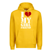 Lemon i heart my girlfriend shirt Premium Hoodie - artisFamous