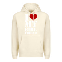 Sandshell i heart my girlfriend shirt Premium Hoodie - artisFamous