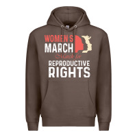 Coffee women’s march for reproductive rights pro choice feminist, women’s Premium Hoodie - artisFamous